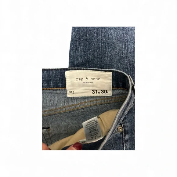 rag & bone Men's Fit 2 Slim Jeans - Picture 4 of 6